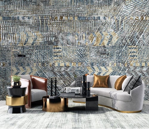 ورق جدران بتصميم الفن التجريدي TT2403-88076