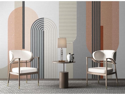 ورق جدران بتصميم هندسي TT2403-18504