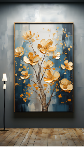 لوحة جدارية كانفس مع اطار خارجي مميز - TPF32129