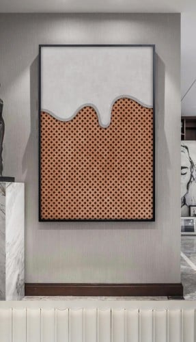 لوحة جدارية كانفس مع اطار خارجي مميز - TG3112219