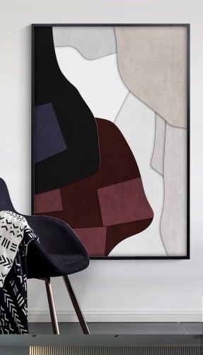 لوحة جدارية كانفس مع اطار خارجي مميز - TG3112212