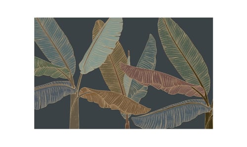 ورق جدران بتصميم الأوراق العتيقة TT2402-7211