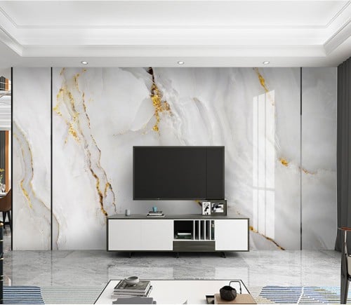 ورق جدران بتصميم الرخام GWM370064