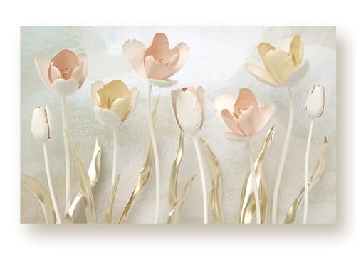 ورق جدران بتصميم الزهور F2401-8598