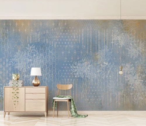 ورق جدران بتصميم الفن المائي - TT240321