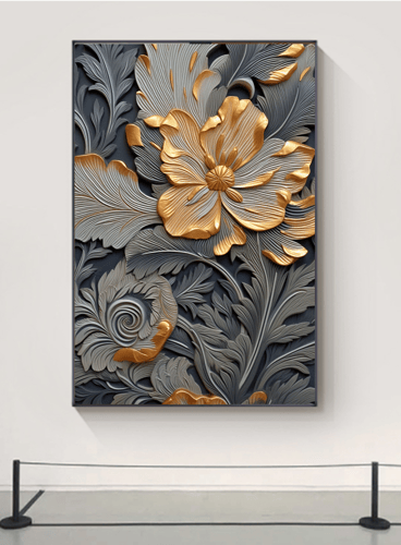 لوحة جدارية كانفس مع اطار خارجي مميز - TPF32116