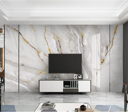 ورق جدران بتصميم الرخام GWM370068