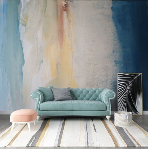 ورق جدران بتصميم الفن المائي - TT240327