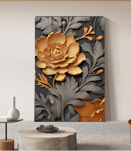 لوحة جدارية كانفس مع اطار خارجي مميز - TPF32118