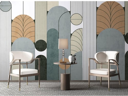 ورق جدران بتصميم هندسي TT2403-42821