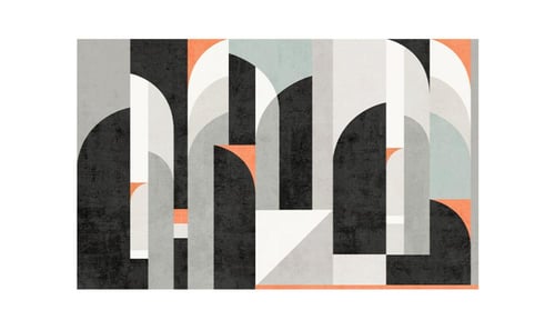 ورق جدران بتصميم أقواس هندسية TT2403-19221