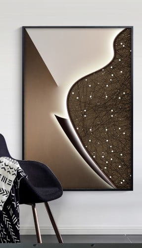 لوحة جدارية كانفس مع اطار خارجي مميز - TG3112229