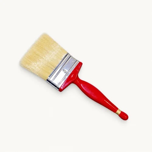 Paint brush for small spaces