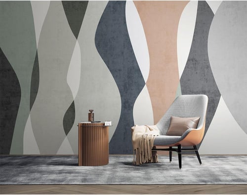 ورق جدران بتصميم هندسي TT2403-29328