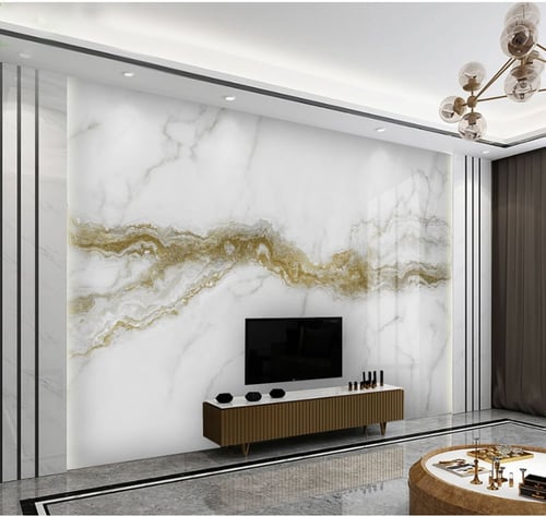 ورق جدران بتصميم بديل الرخام GWM10115