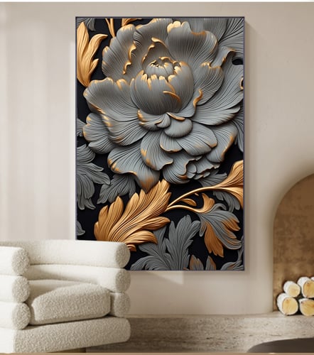 لوحة جدارية كانفس مع اطار خارجي مميز - TPF32117