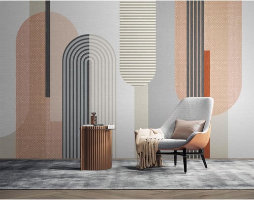 ورق جدران بتصميم هندسي TT2403-18504