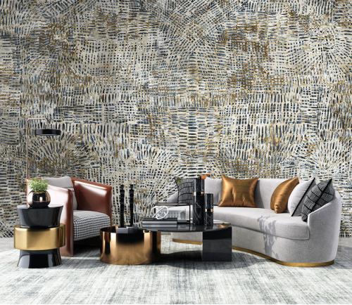 ورق جدران بتصميم الفن التجريدي TT2403-88074