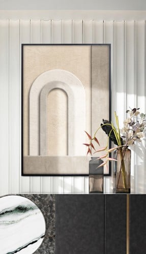 لوحة جدارية كانفس مع اطار خارجي مميز - TG3112129