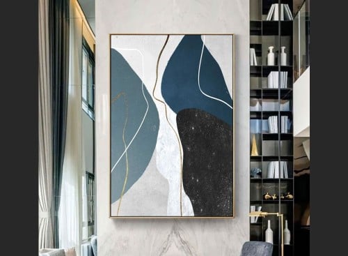 لوحة جدارية كانفس مع اطار خارجي مميز - TG32042