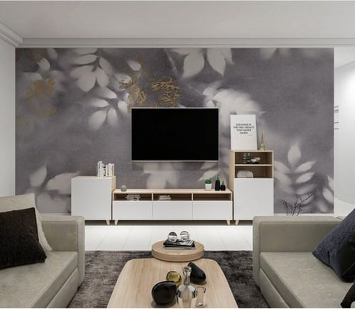 ورق جدران بتصميم الفن المائي - TT240325