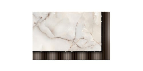 ورق جدران بتصميم الرخام والخشب GWM370036