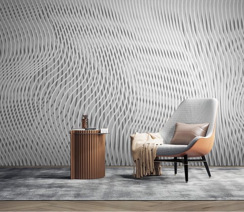 ورق جدران بتصميم الجدار الهندسي T23G8542