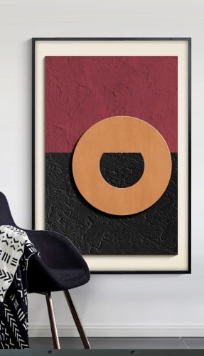 لوحة جدارية كانفس مع اطار خارجي مميز - TG3112140