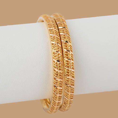 بنجر أطفال ذهب عيار 21بتصميم نقشة الحبل المضفر