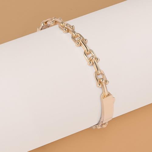 اسوارة ذهب حلقات مربعة عيار 18 رونق لا يزول