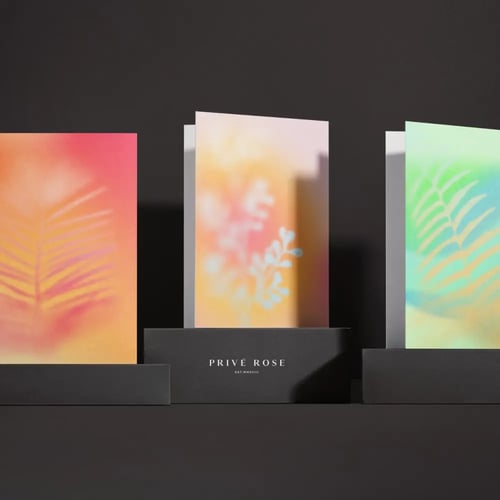 كرت هدية الوان محايدة P29