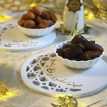 صحن تقديم دائري