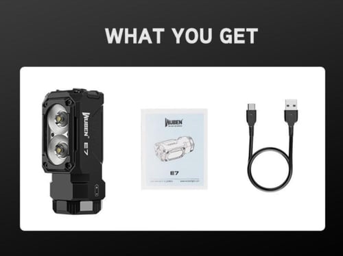 كشاف ووبن WUBEN E7