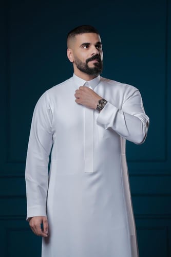 تفصيل ثوب رجالي ياباني خيط مائل