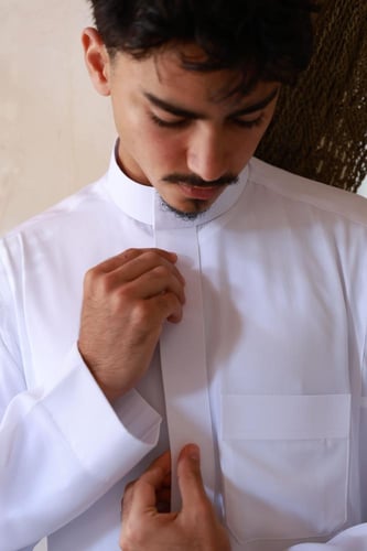 تفصيل ثوب خامة ياباني - سلك