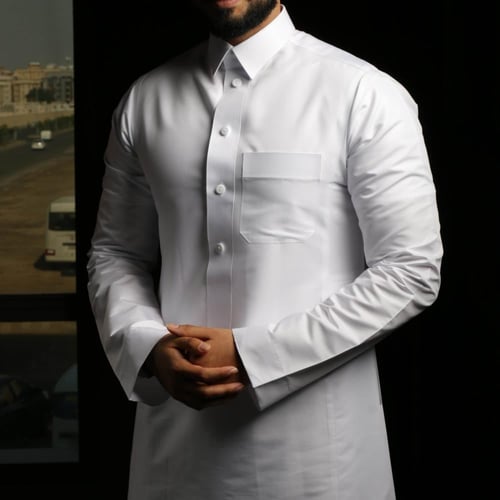 تفصيل ثوب خامة كوري - خفيف