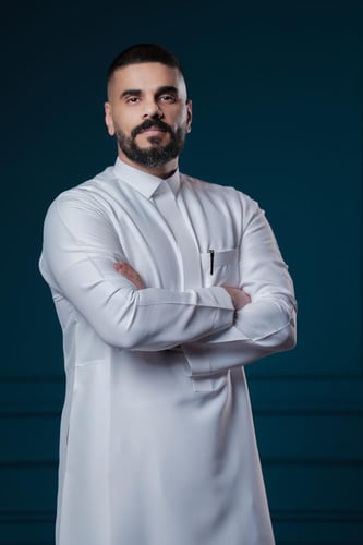 تفصيل ثوب رجالي ياباني خيط مائل