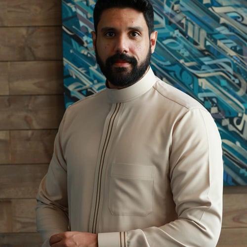 تفصيل ثوب جملي أنيق بخامة سميراميس – مميز