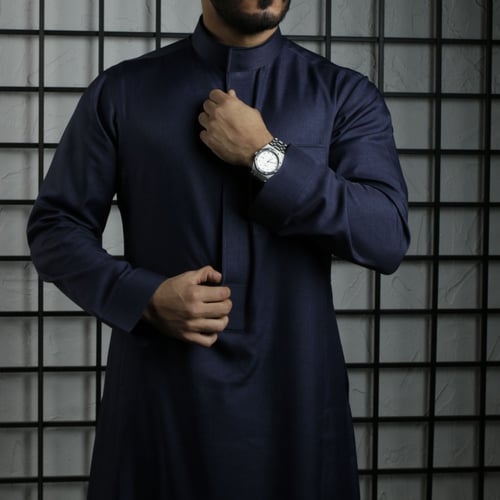 قماش سميراميس الفاخر - كحلي