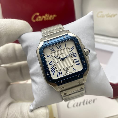 ساعة كارتير سانتوس استيل