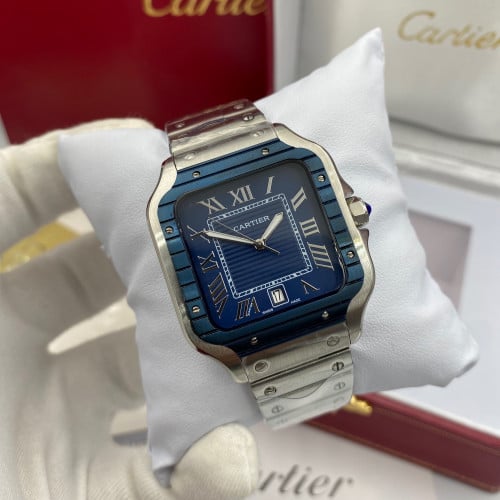 ساعة كارتير سانتوس استيل