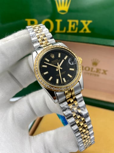 رولكس نسائي فصوص