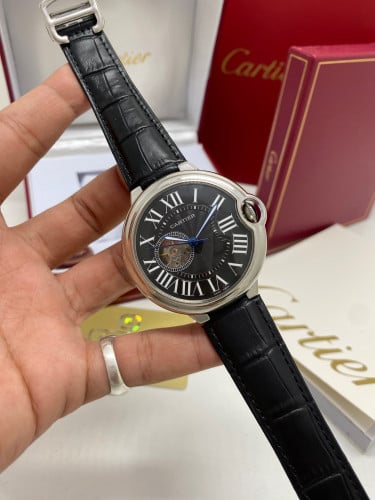 كارتييه جلد رجالي اتوماتيك