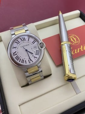 طقم ساعة & قلم كارتير