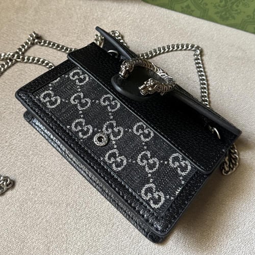 شنطة قوتشي سوبر ميني دينيم