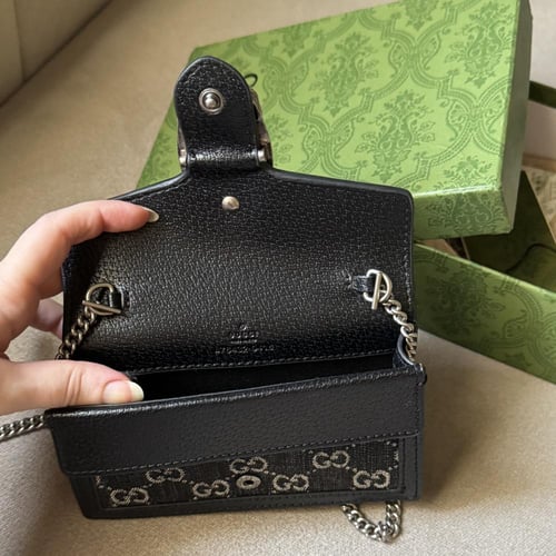 شنطة قوتشي سوبر ميني دينيم