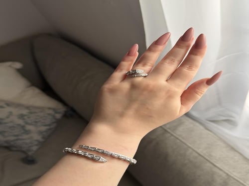 طقم بولغاري ( اسورة و خاتم )