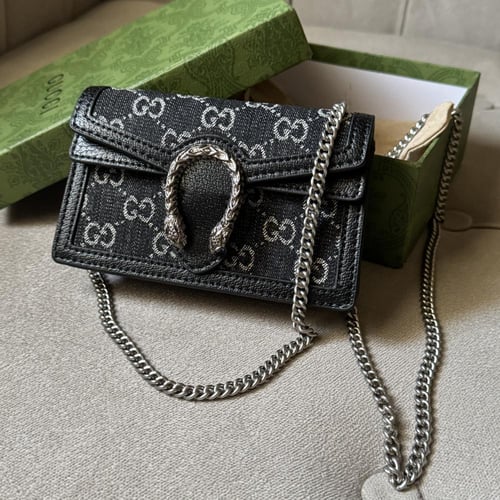 شنطة قوتشي سوبر ميني دينيم