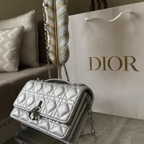 شنطة ديور فضي