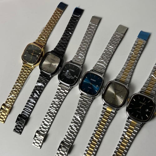 طقم ساعة كاسيو وقلم كارتير